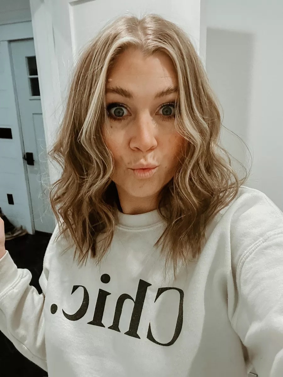 L’ange Le Duo Classic hair styling tool used to curl and straighten hair, easy beauty tool for busy moms